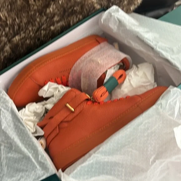 RARE Orange BUSCEMI sneakers